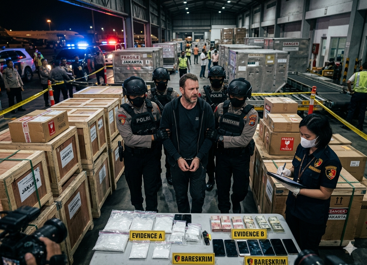 Andre “The Doctor” Ditangkap, Bareskrim Ungkap Skema Peredaran Narkoba Internasional