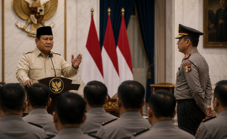 Prabowo Putuskan Struktur Polri Tak Berubah, Kapolri di Bawah Presiden