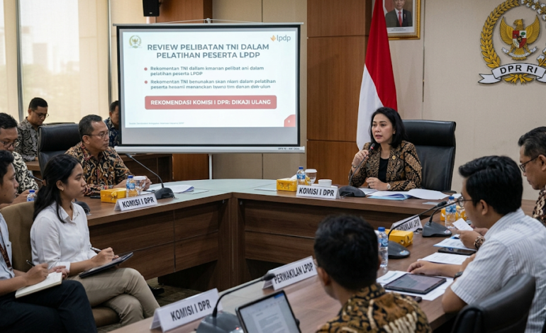 Komisi I DPR Minta Pelibatan TNI untuk Peserta LPDP Dikaji Ulang