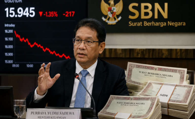 Purbaya Akui Pemerintah Borong SBN demi Redam Tekanan Rupiah
