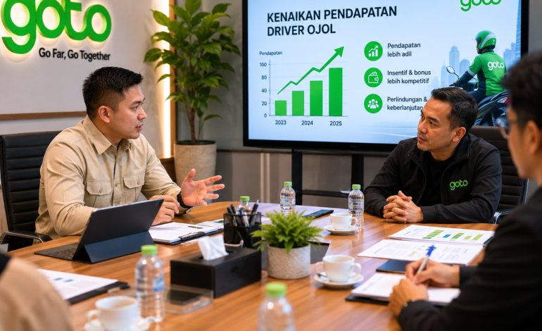 Teddy dan CEO GoTo Bahas Kenaikan Pendapatan Driver Ojol