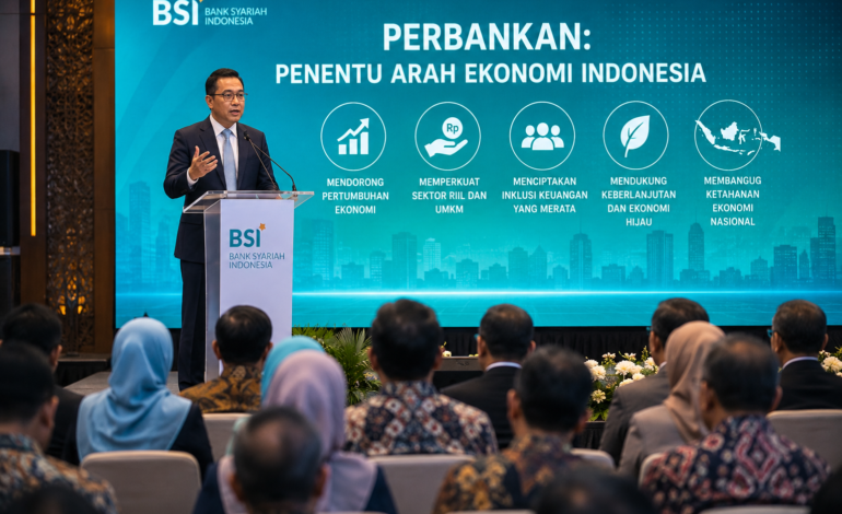 Bos BSI Sebut Perbankan Ikut Tentukan Arah Ekonomi Indonesia