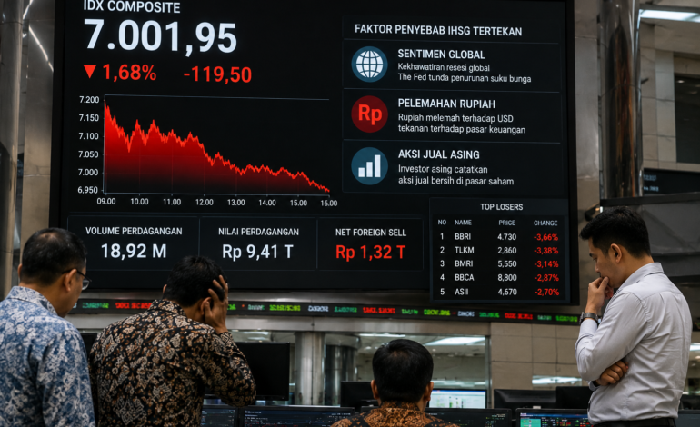 OJK Ungkap Penyebab IHSG Anjlok Sendirian di Asia