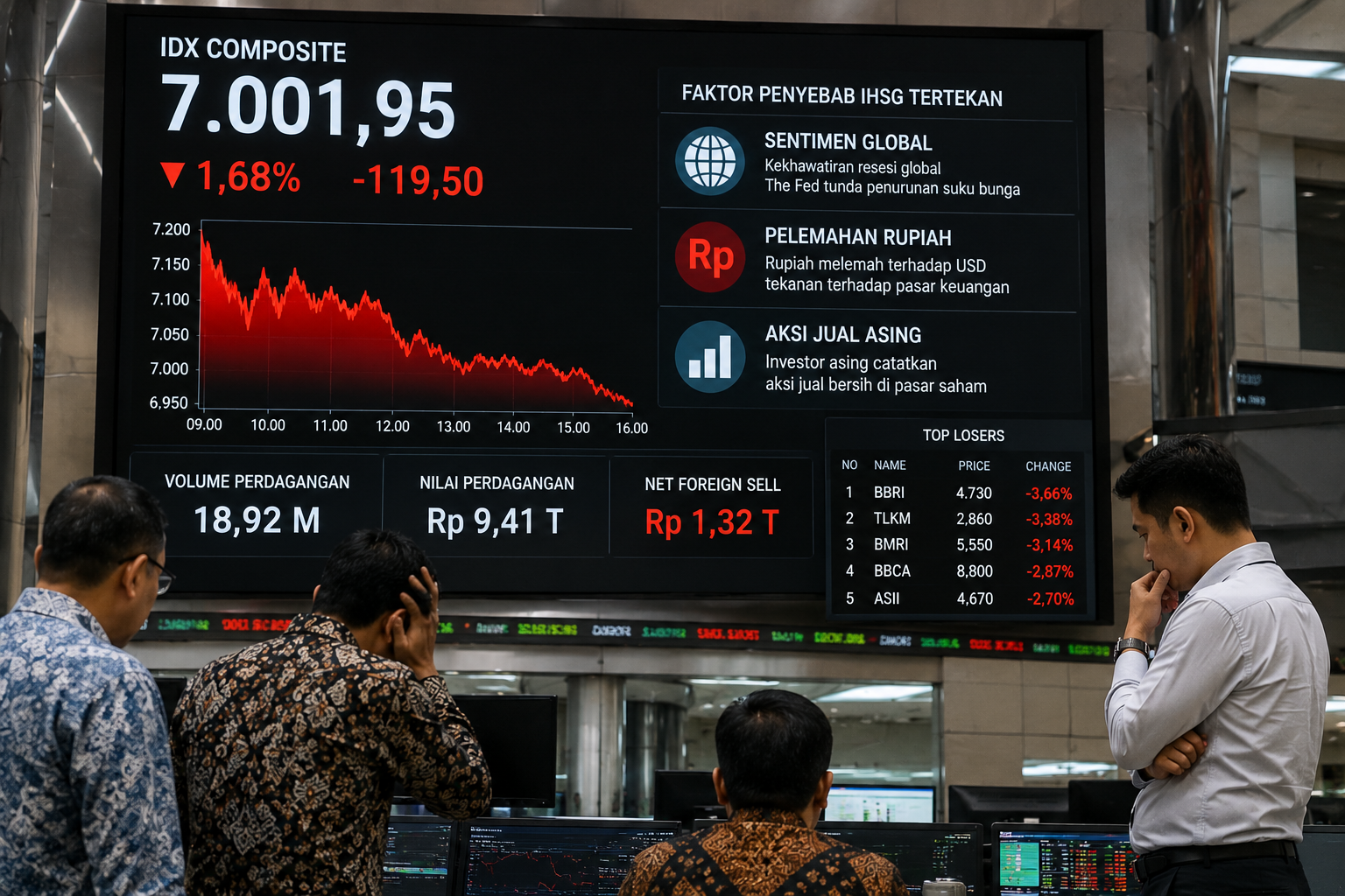 OJK Ungkap Penyebab IHSG Anjlok Sendirian di Asia