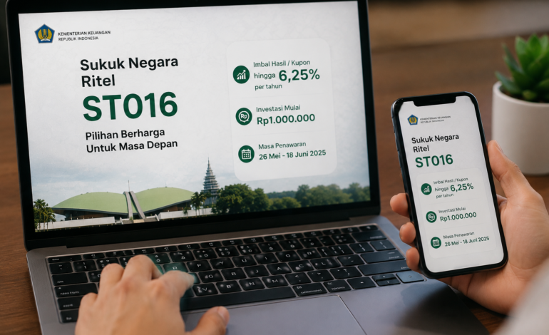 Sukuk ST016 Resmi Hadir, Investasi Syariah Mulai Rp1 Juta