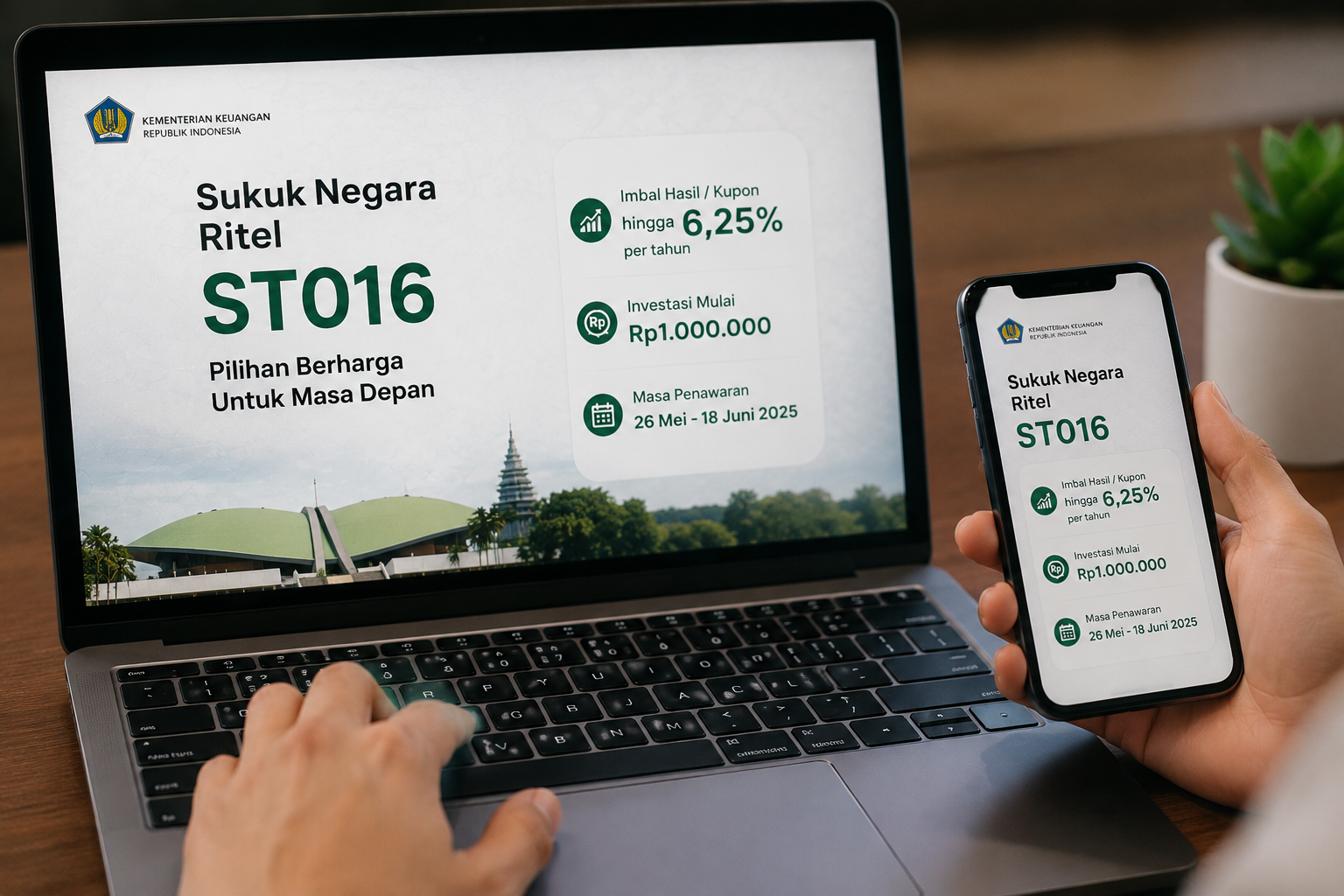 Sukuk ST016 Resmi Hadir, Investasi Syariah Mulai Rp1 Juta