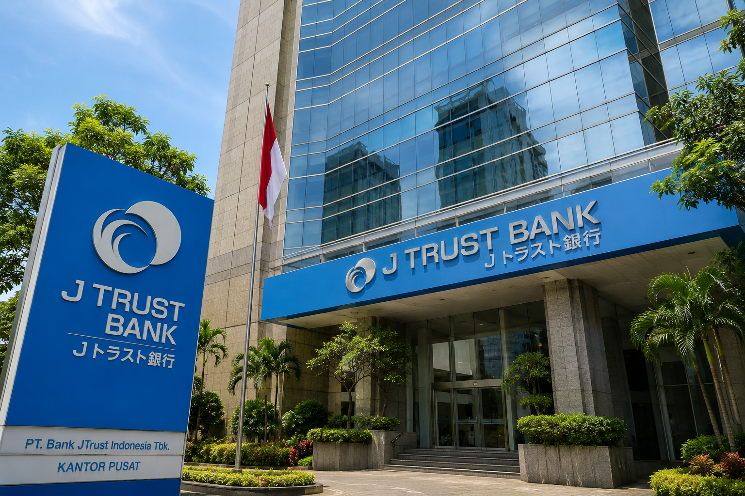 Bank J Trust Raup Laba Rp563,2 Miliar hingga April 2026
