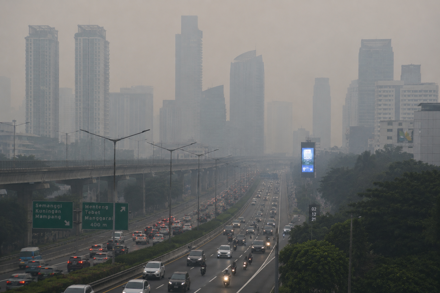 Jakarta Jadi Kota dengan Udara Terburuk Kedua di Dunia saat Iduladha 1447 H