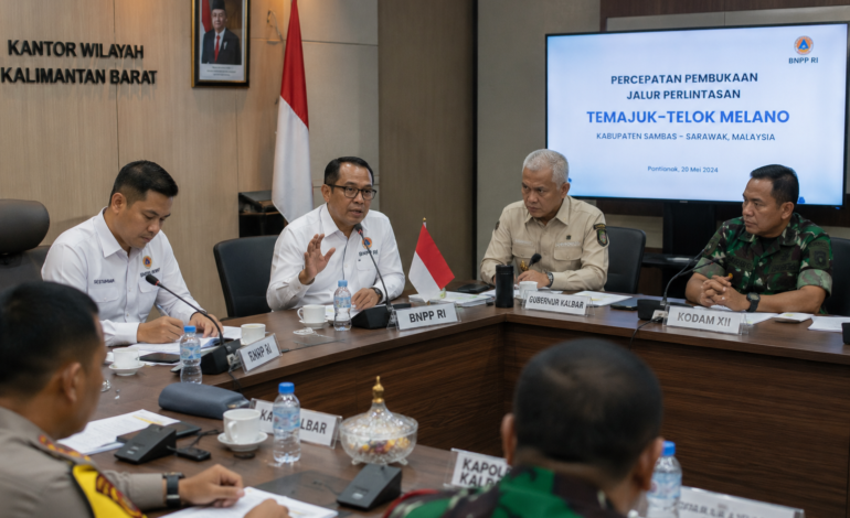 BNPP RI Dorong Percepatan Pembukaan Jalur Perlintasan Temajuk-Telok Melano