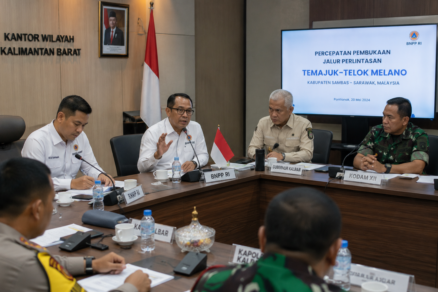 BNPP RI Dorong Percepatan Pembukaan Jalur Perlintasan Temajuk-Telok Melano