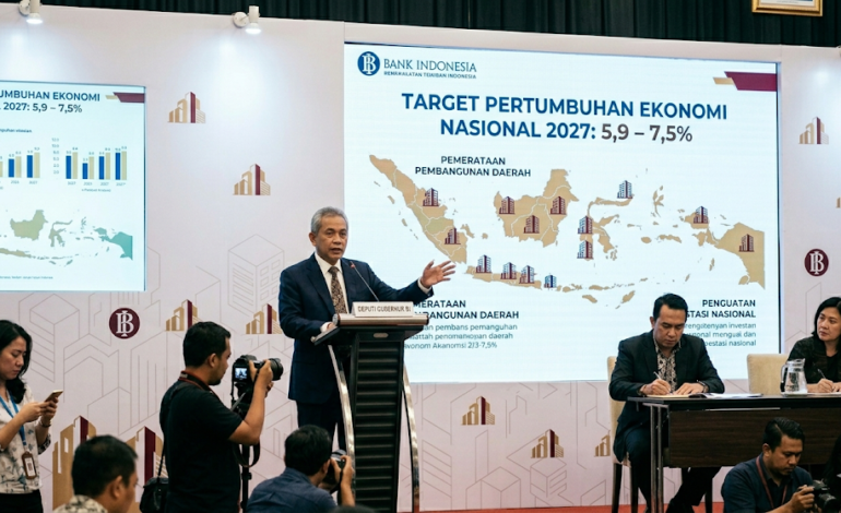 Pemerintah Kejar Pertumbuhan Ekonomi 7,5 Persen pada 2027