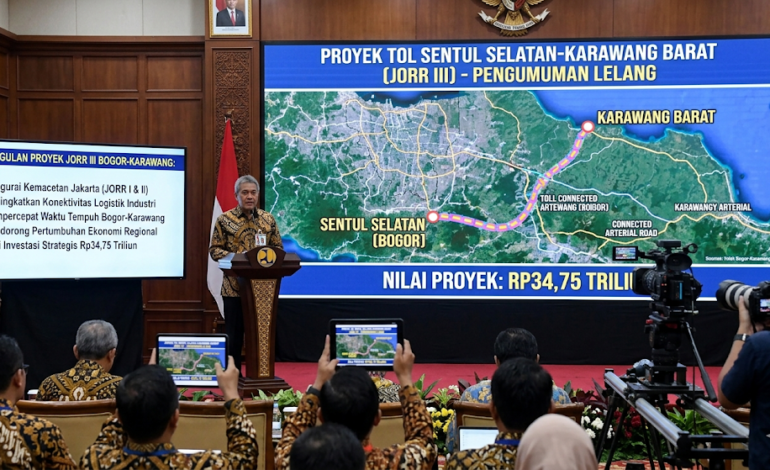 Tol Sentul Selatan-Karawang Barat Mulai Dilelang Senilai Rp34,75 Triliun