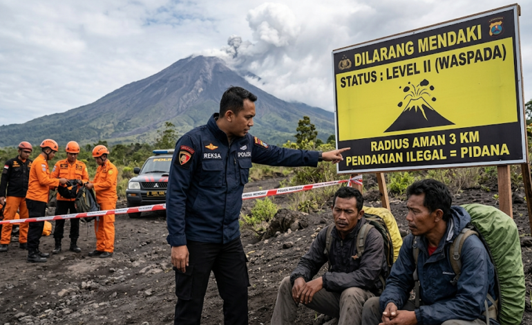 Polisi Selidiki Dugaan Kelalaian Guide Pendakian Maut Gunung Dukono