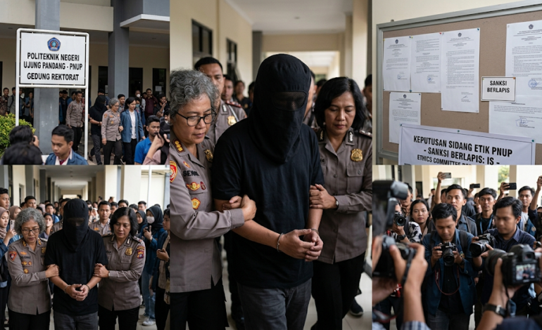 Oknum Dosen PNUP Makassar Dijatuhi Sanksi Berlapis Kasus Pelecehan