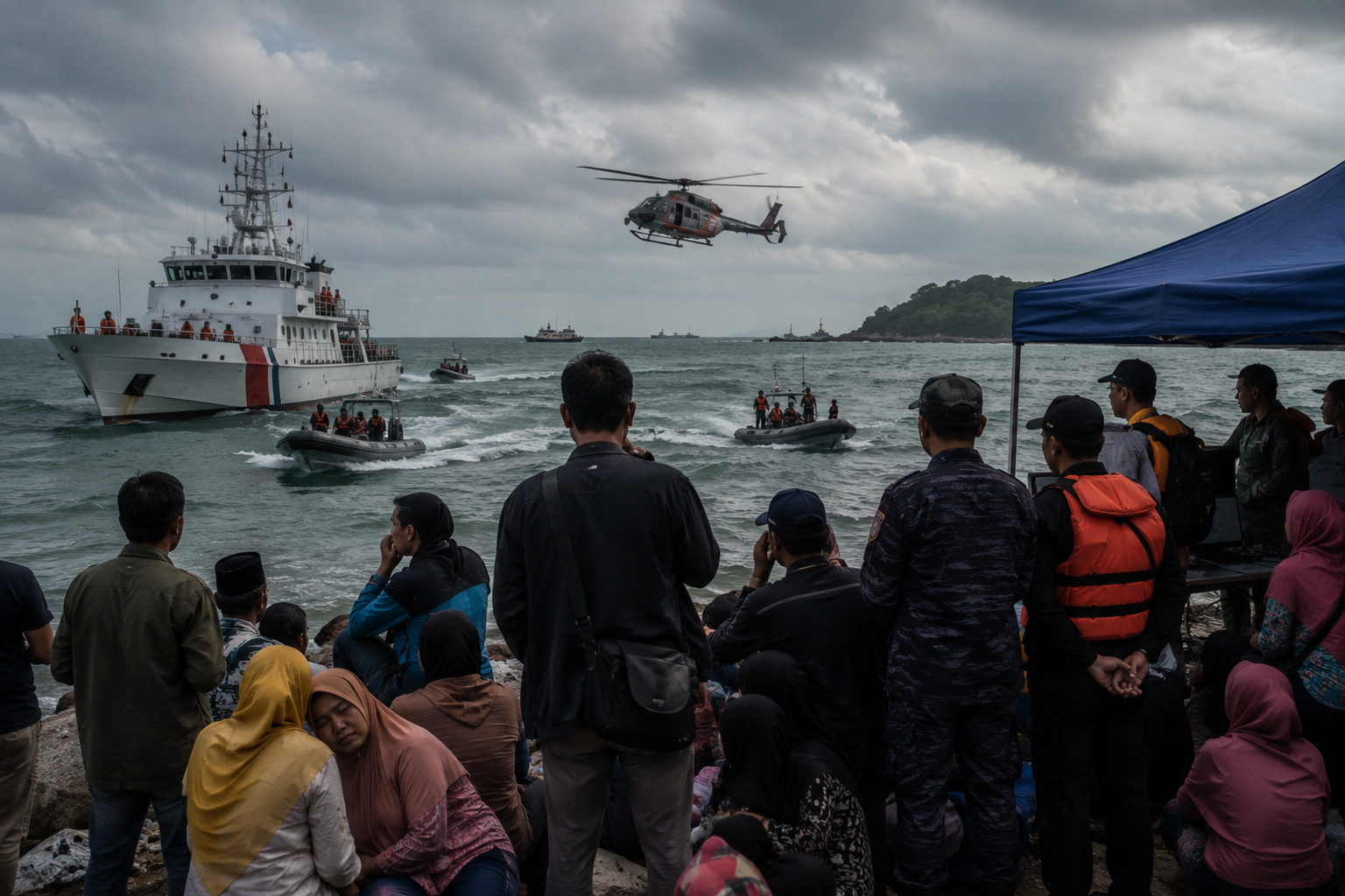 Pencarian Korban Kapal Pengangkut 37 WNI di Malaysia Resmi Dihentikan