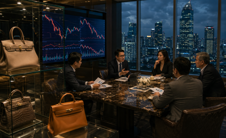 IHSG Tumbang, Investasi Tas Hermes Kembali Dibandingkan dengan Saham