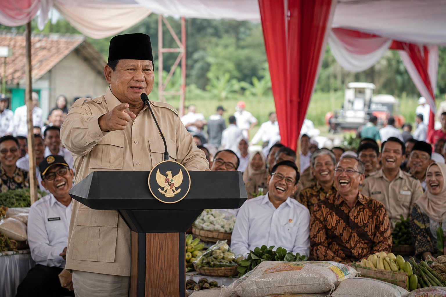 Prabowo Bercanda soal Dolar, Singgung Purbaya hingga Titiek Soeharto