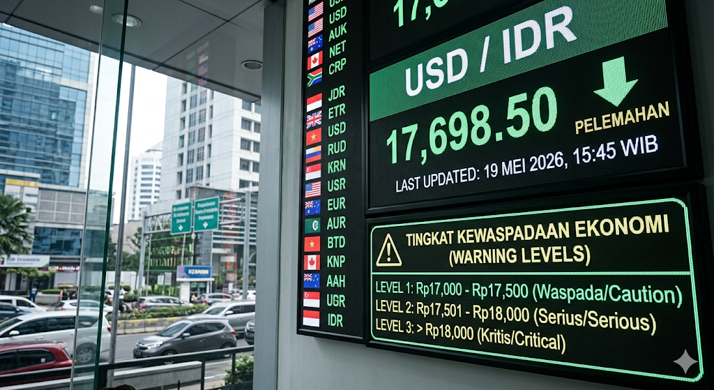 Rupiah Dekati Rp17.700, Ekonom Soroti Warning Ekonomi Indonesia