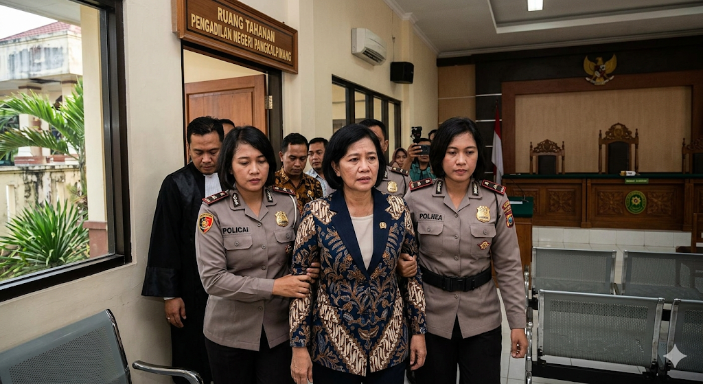 Wagub Bangka Belitung Divonis 4 Bulan Penjara dalam Kasus Penipuan