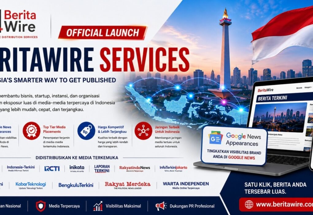 BeritaWire Meluncurkan Platform Distribusi Siaran Pers Baru untuk Bisnis di Indonesia