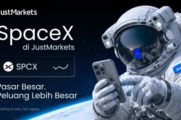 JustMarkets Luncurkan Trading Saham SpaceX untuk Klien
