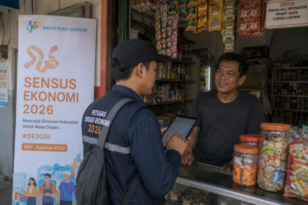 Sensus Ekonomi 2026 Jadi Kompas Kebijakan Nasional