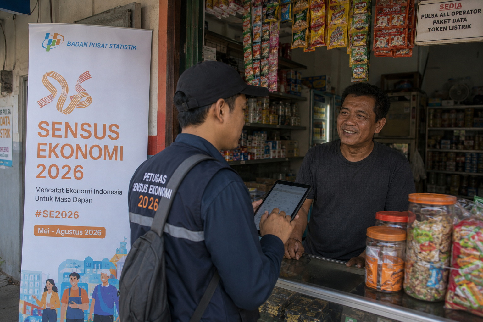 Sensus Ekonomi 2026 Jadi Kompas Kebijakan Nasional