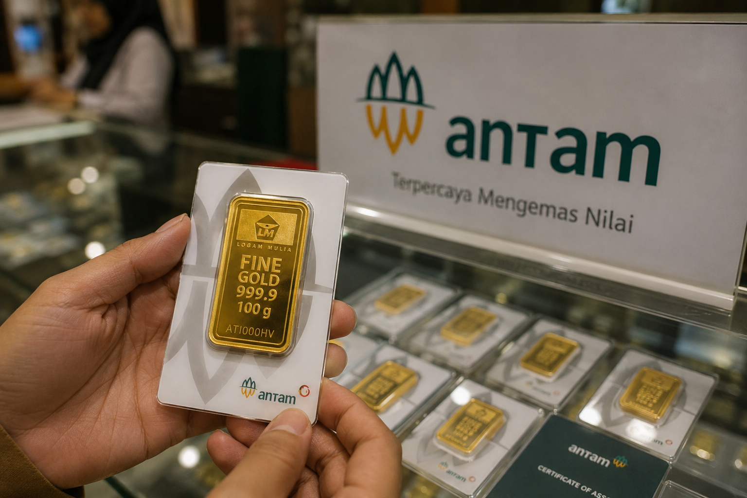 Ilustrasi. Foto: Harga Emas Antam di Pegadaian Naik, Simak Daftarnya