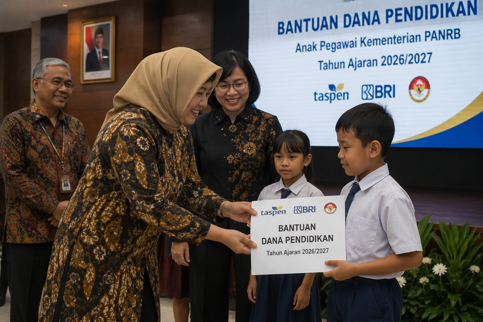 TASPEN Salurkan Bantuan Pendidikan bagi 139 Anak ASN