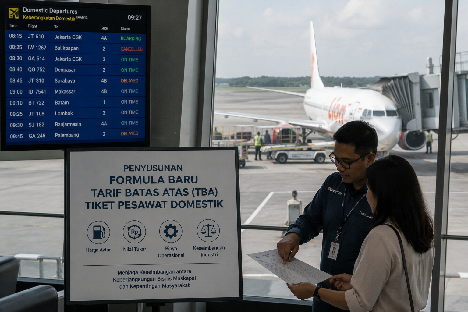 Harga Tiket Pesawat di RI Bakal Berubah, Pemerintah Siapkan Formula Baru