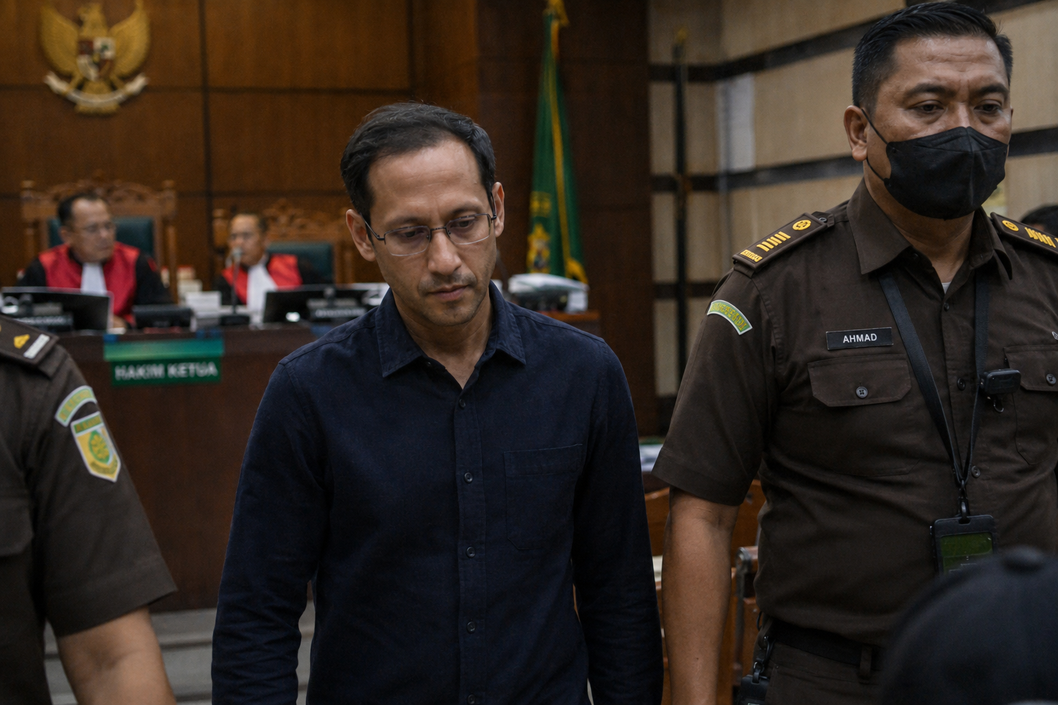 Nadiem Makarim Divonis 10 Tahun Penjara dalam Kasus Korupsi Chromebook