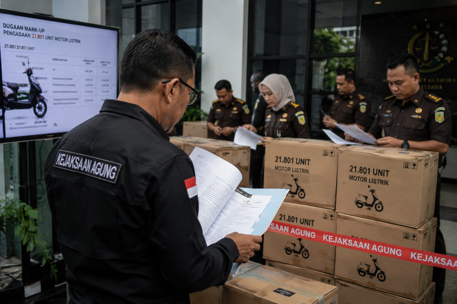Kejagung Dalami Dugaan Mark-Up Pengadaan 21.801 Motor Listrik dalam Kasus BGN