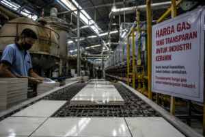 Pelaku Industri Keramik Desak Transparansi Harga Gas, Khawatir Biaya Produksi Meningkat