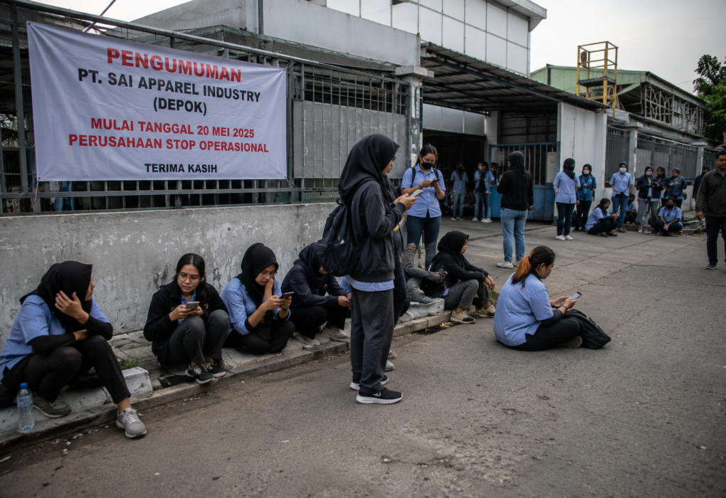 Perusahaan di Depok Hentikan Operasi, 350 Pekerja Terkena PHK Massal