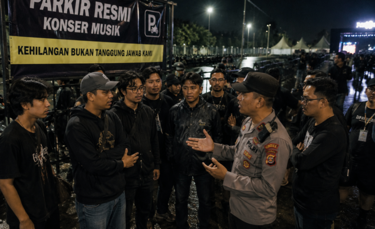 7 Motor Raib Saat Konser Musik di Bandung, Pengunjung Tuntut Pertanggungjawaban Pengelola