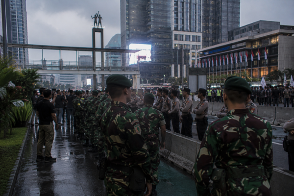 TNI Jelaskan Keterlibatan dalam Pengamanan Aksi Mahasiswa Menuju Bundaran HI
