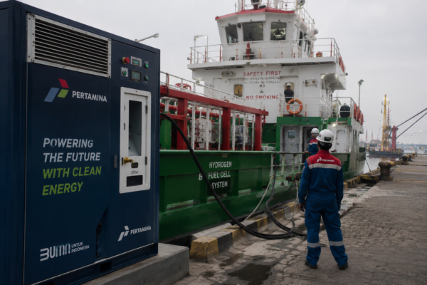 Pertamina Pangkas Emisi 79 Ton per Tahun Lewat Pemanfaatan Energi Bersih untuk Kapal