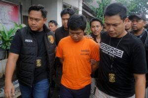 Taufik Pasrah Saat Ditangkap Polisi di Majalaya