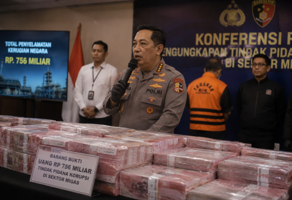 Kapolri Sebut Penanganan Kasus Migas Selamatkan Kerugian Negara Rp756 Miliar