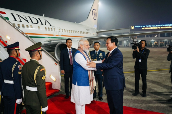 Prabowo Sambut PM India Narendra Modi di Halim, Awali Kunjungan Kenegaraan ke Indonesia