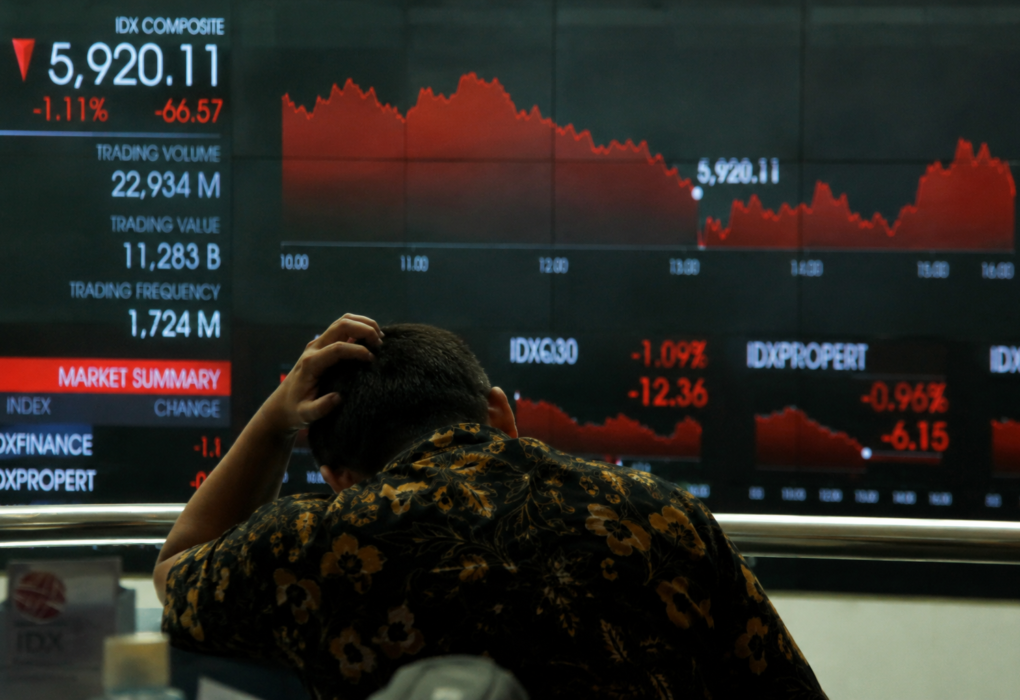 IHSG Turun 1,11 Persen ke Level 5.920, Akhiri Tren Penguatan