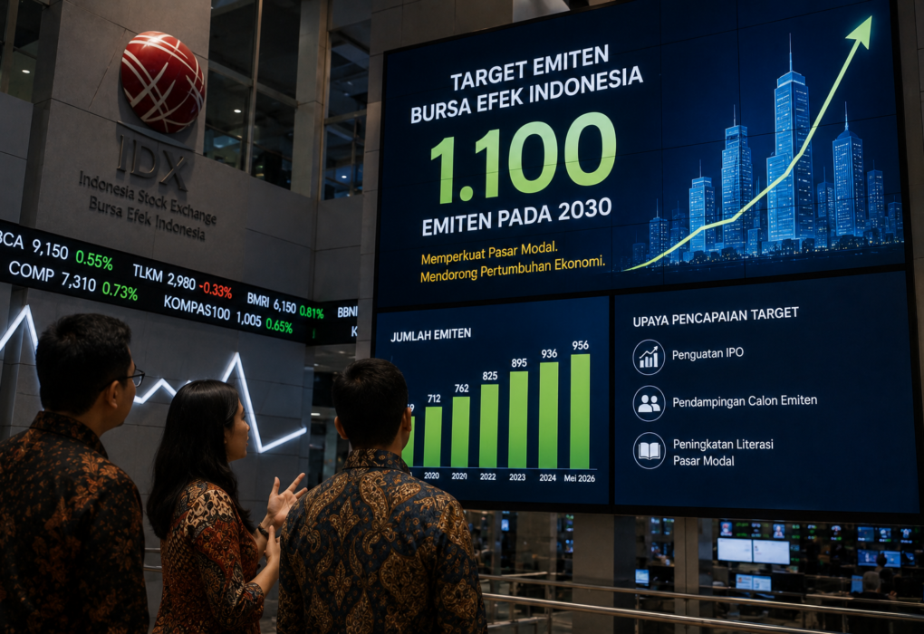 BEI Targetkan 1.100 Emiten pada 2030, Pasokan IPO Terus Diperkuat