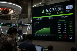 IHSG Menguat di Sesi I, Mayoritas Saham Berakhir di Zona Hijau