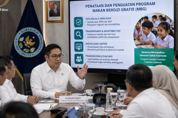 Sudaryono Siapkan Reset Program MBG, Fokus pada Transparansi dan Perbaikan Tata Kelola