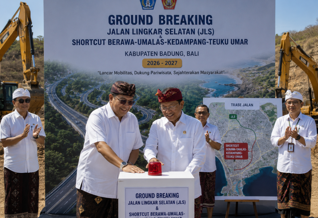 Pemerintah Kabupaten Badung Meresmikan Pembangunan 2 Proyek