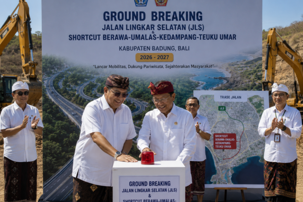 Pemerintah Kabupaten Badung Meresmikan Pembangunan 2 Proyek