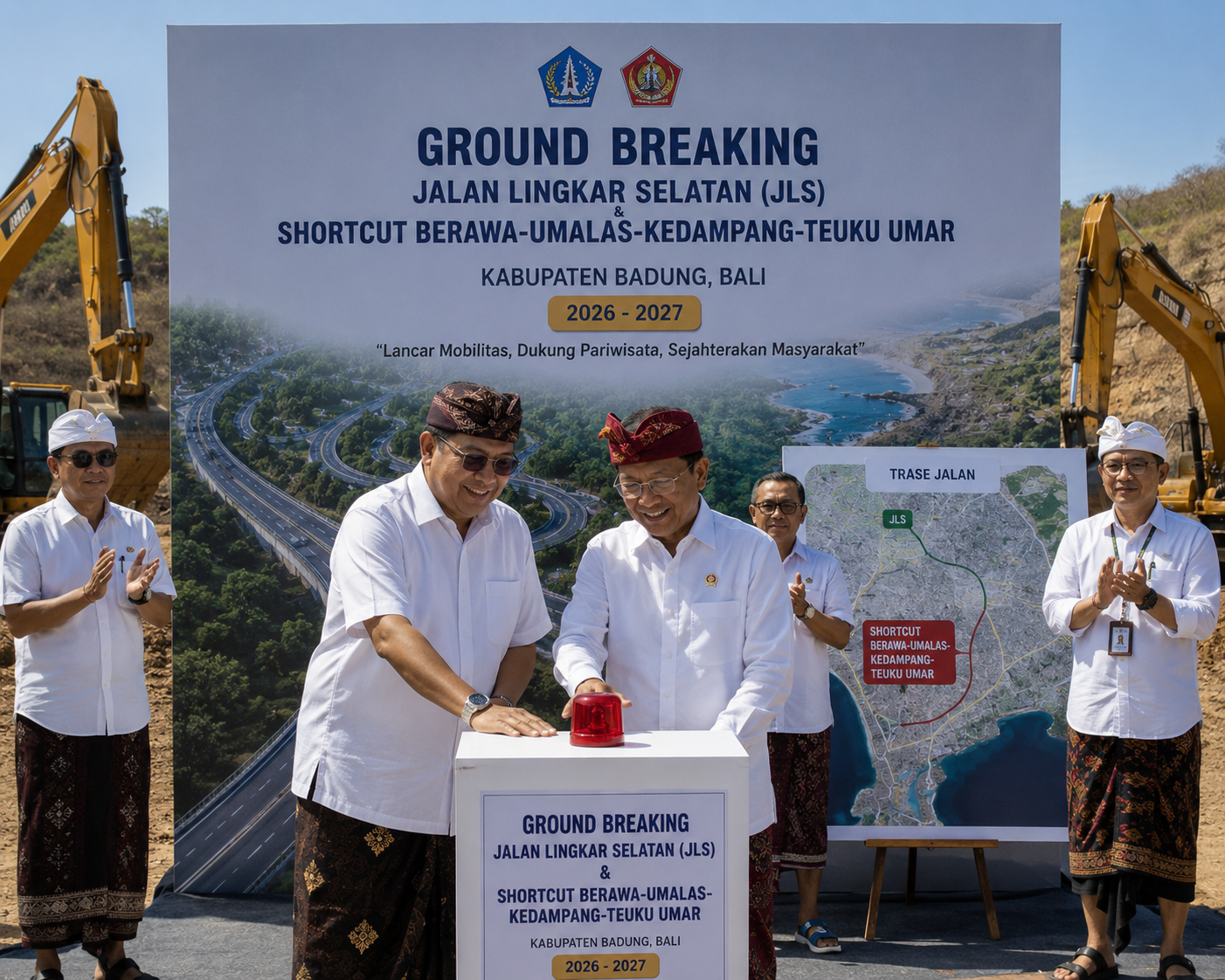 Pemerintah Kabupaten Badung Meresmikan Pembangunan 2 Proyek