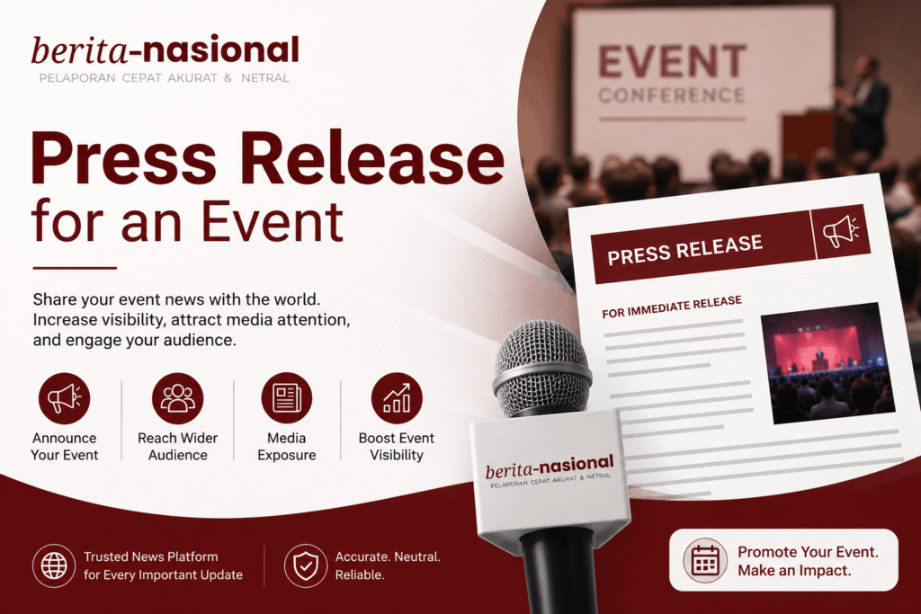 Press Release for an Event