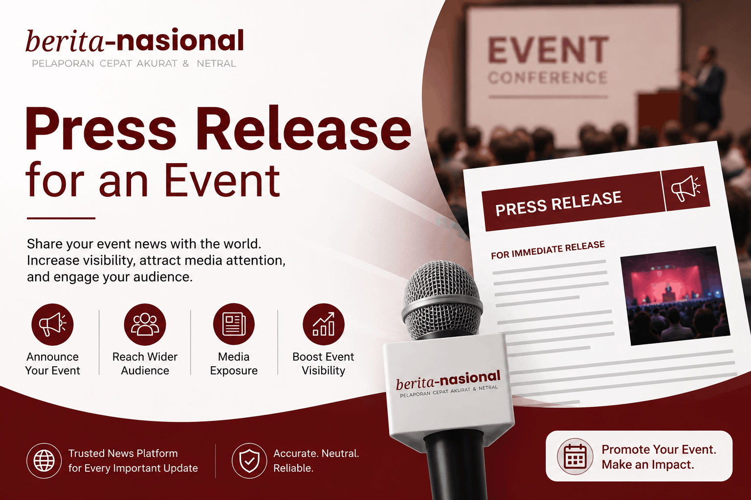 Press Release for an Event