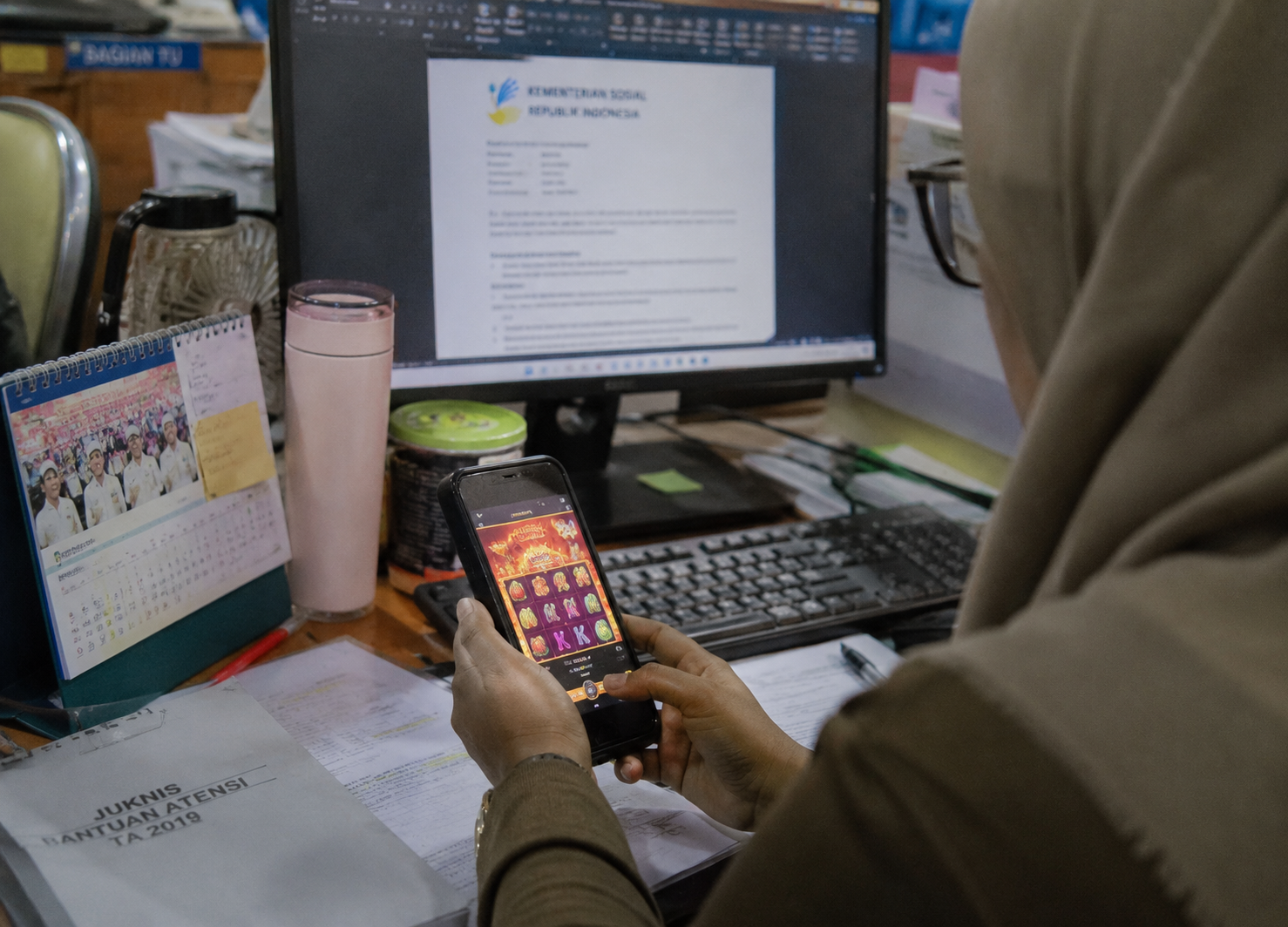 1.900 Pegawai Kemensos Terlibat Judi Online
